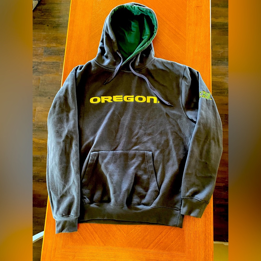 Oregon draw string hoodie